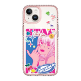 5853-iphone-14-golden-case-magsafe-compatible-pink-glitter