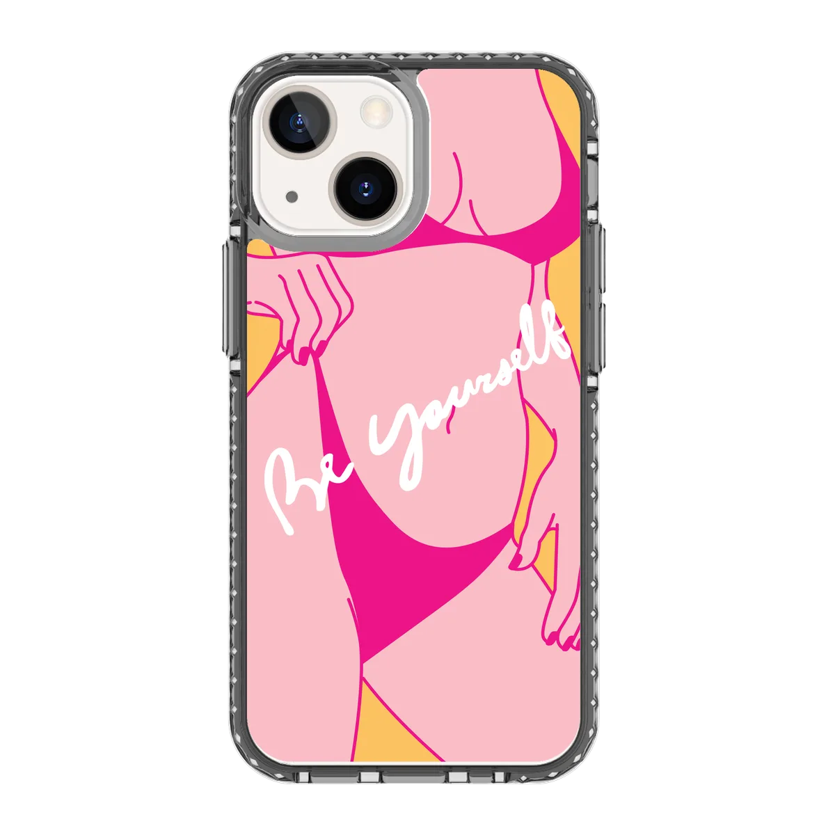 5854-iphone-13-mini-golden-case-magsafe-compatible-transparent-black