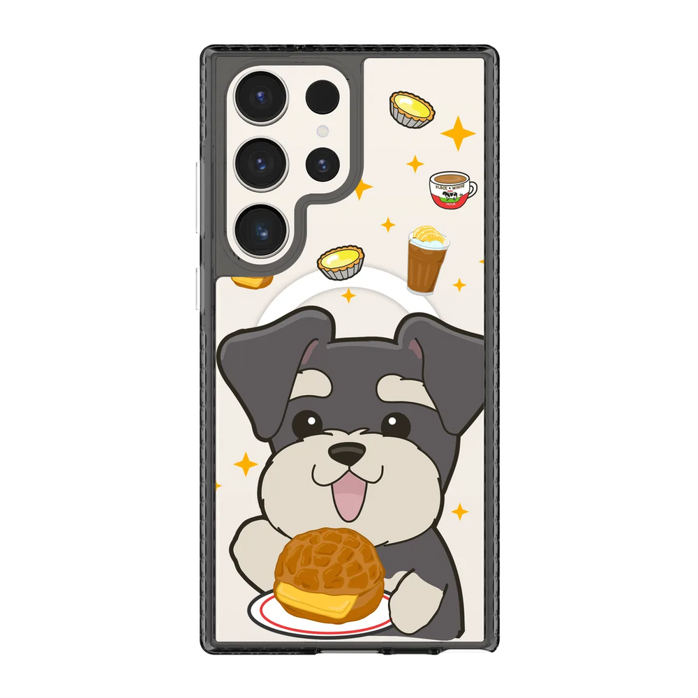 5860-galaxy-s23-ultra-golden-case-magsafe-compatible-transparent-black