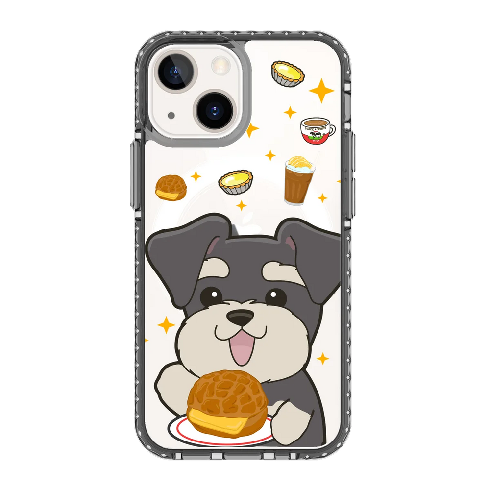 5860-iphone-13-mini-golden-case-magsafe-compatible-transparent-black