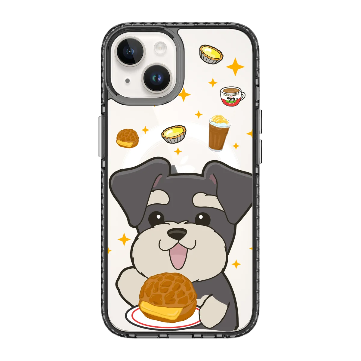 5860-iphone-14-golden-case-magsafe-compatible-transparent-black