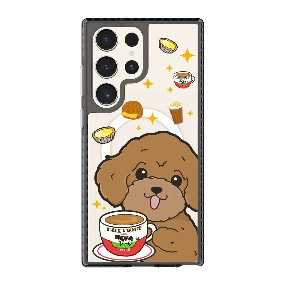 5861-galaxy-s23-ultra-golden-case-magsafe-compatible-transparent-black