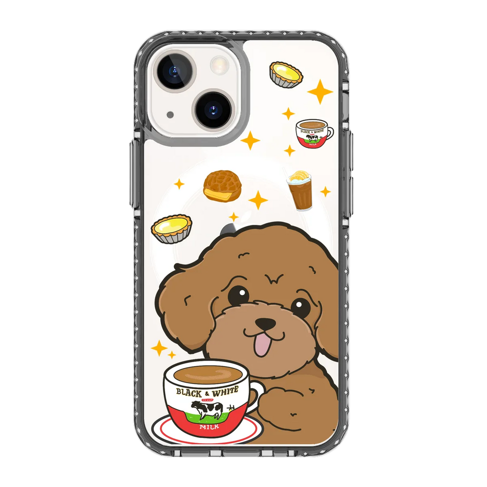 5861-iphone-13-mini-golden-case-magsafe-compatible-transparent-black