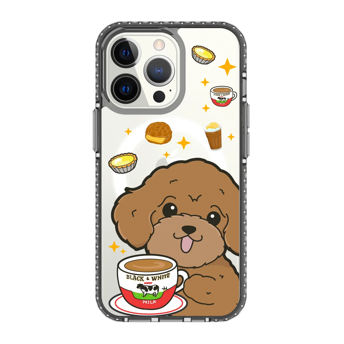 5861-iphone-13-pro-golden-case-magsafe-compatible-transparent-black