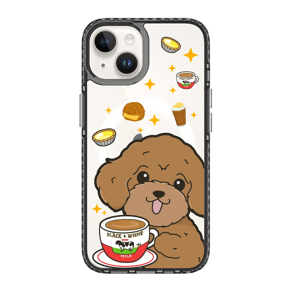 5861-iphone-14-golden-case-magsafe-compatible-transparent-black
