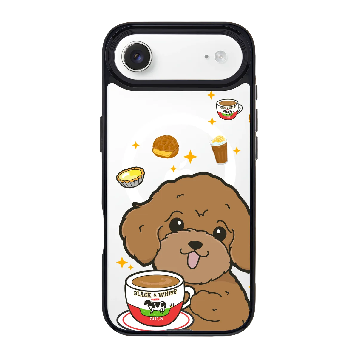 5861-iphone-17-air-goldensnap-case-magsafe-compatible-transparent-black