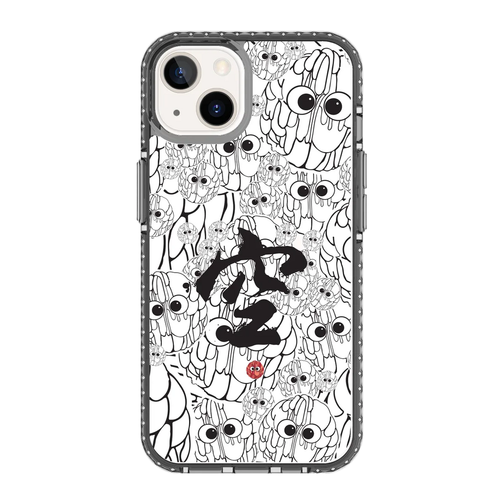 5870-iphone-13-golden-case-magsafe-compatible-transparent-black