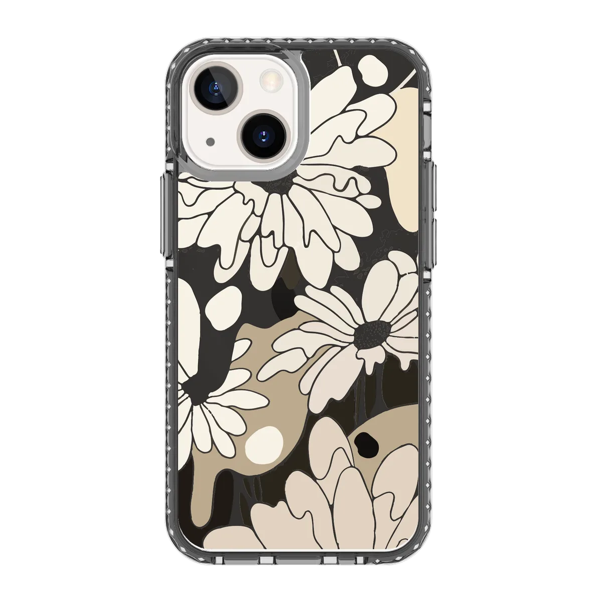 5883-iphone-13-mini-golden-case-magsafe-compatible-transparent-black