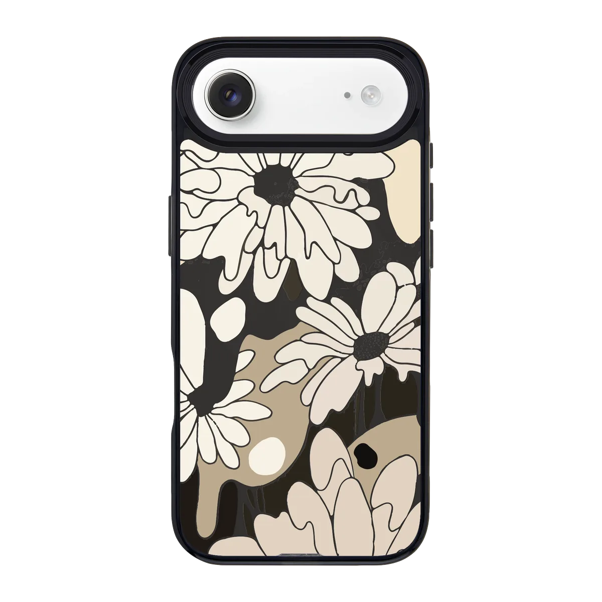 5883-iphone-17-air-goldensnap-case-magsafe-compatible-transparent-black
