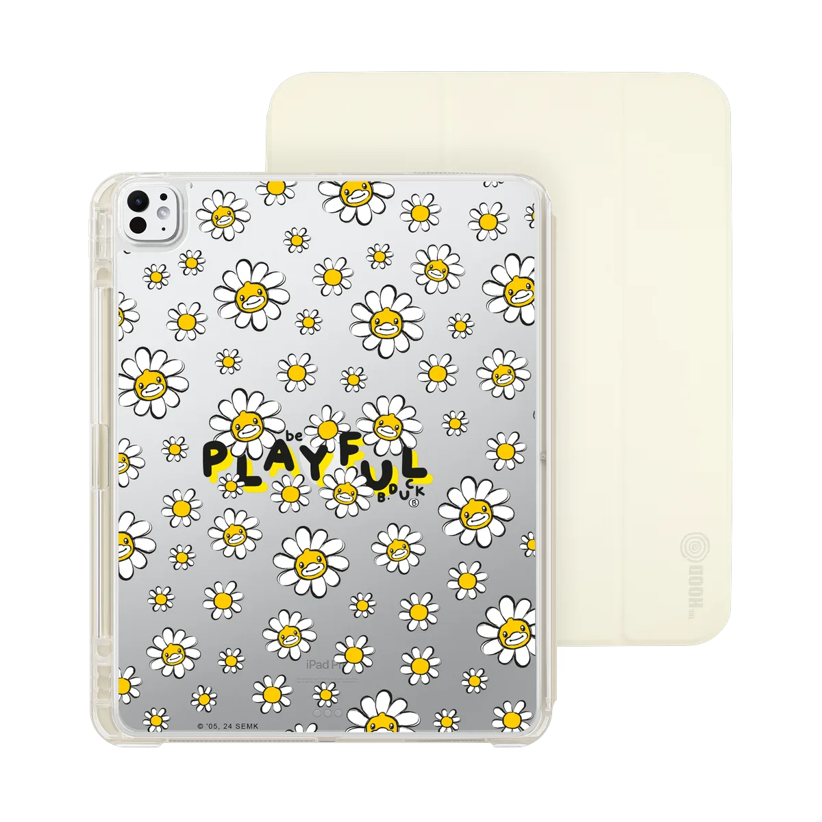 5893 B.Duck Flowers Pattern - iPad Pro 13
