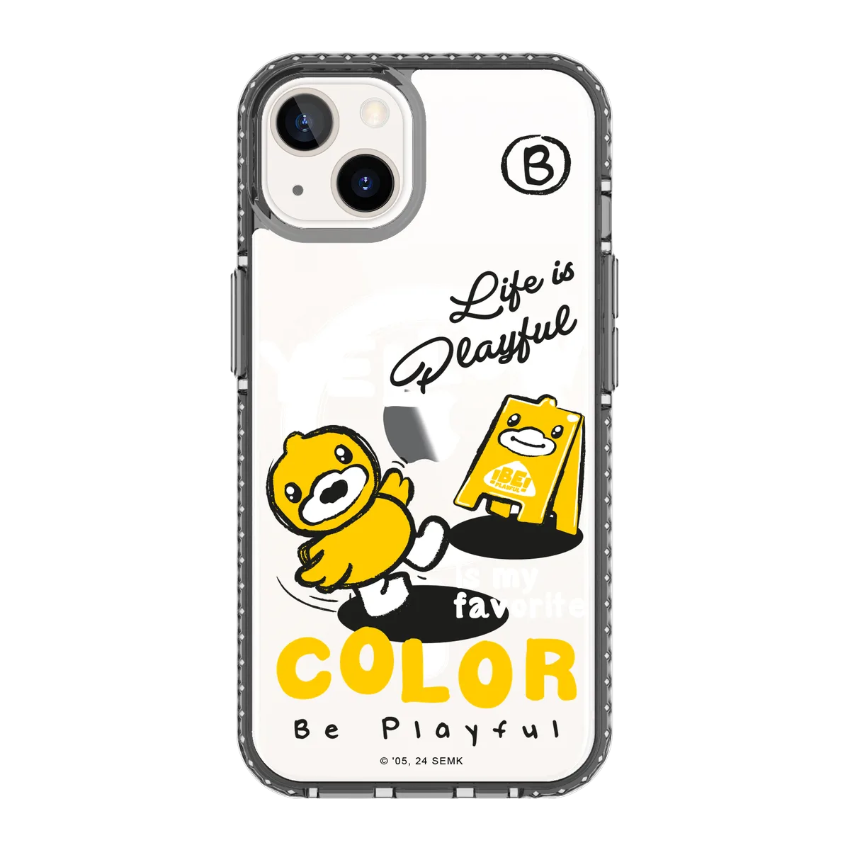 5894-iphone-13-golden-case-magsafe-compatible-transparent-black