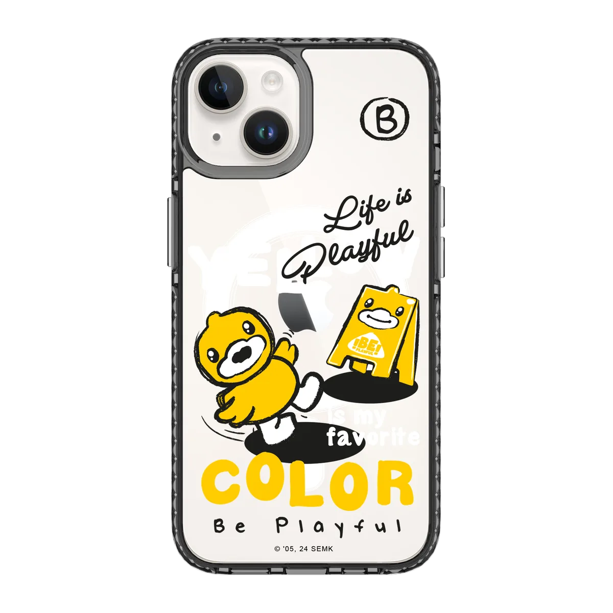 5894-iphone-14-golden-case-magsafe-compatible-transparent-black