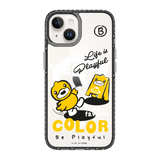5894-iphone-14-golden-case-magsafe-compatible-transparent-black
