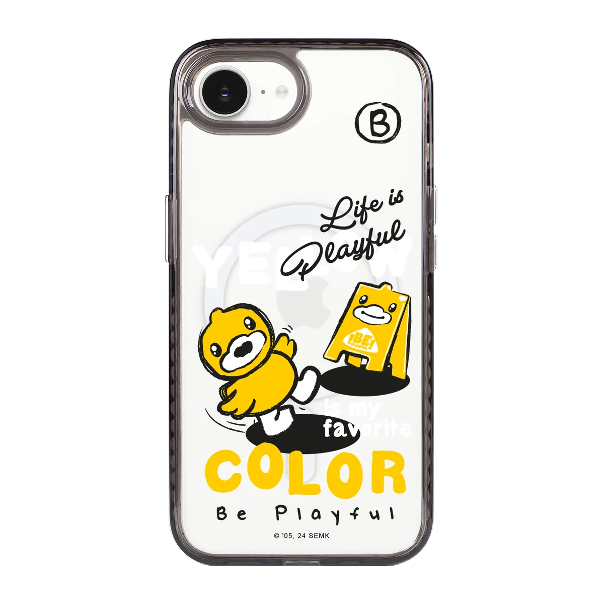 5894-iphone-16-e-golden-case-magsafe-compatible-transparent-black