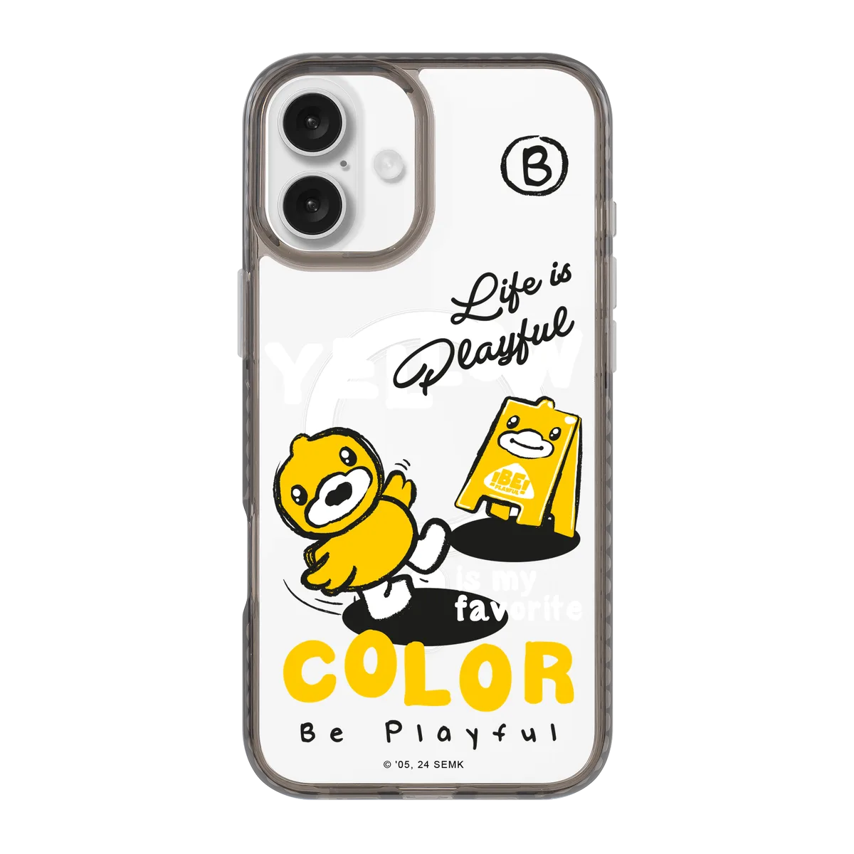 5894-iphone-16-plus-golden-case-magsafe-compatible-transparent-black