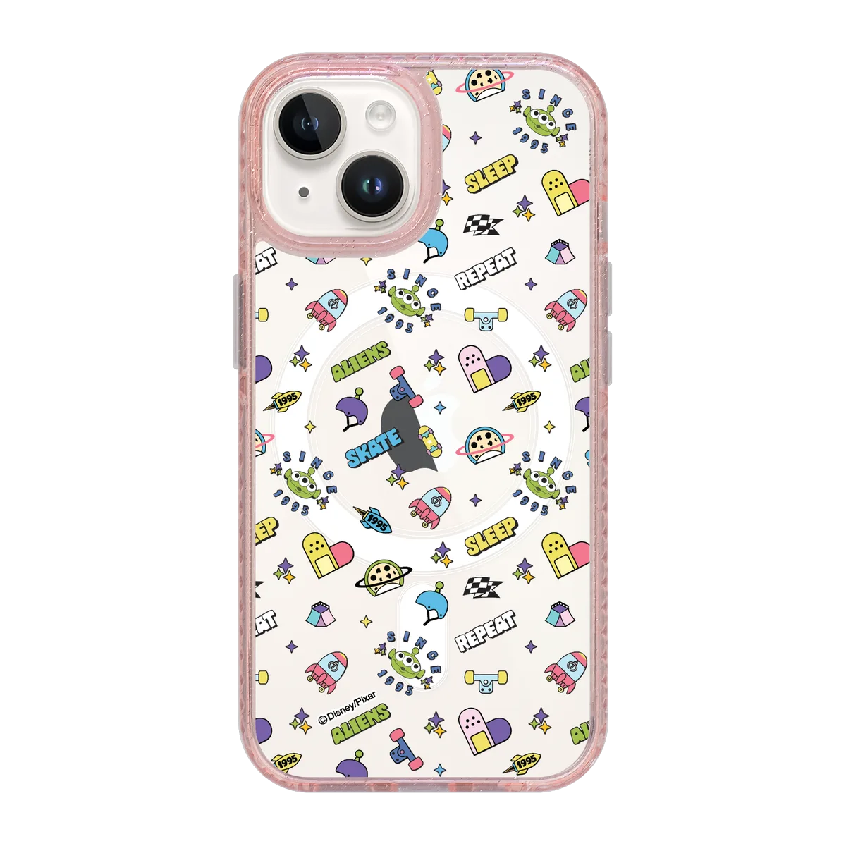 5904-iphone-15-golden-case-magsafe-compatible-pink-glitter