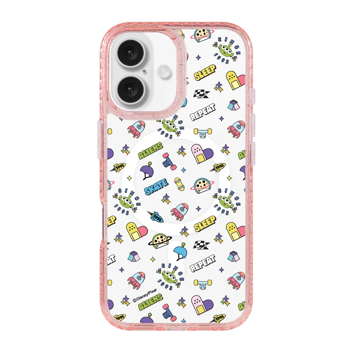 5904-iphone-16-golden-case-magsafe-compatible-pink-glitter