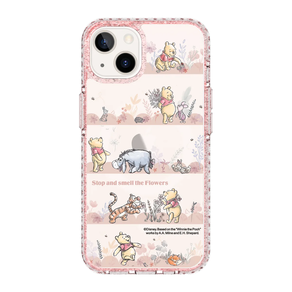 5905-iphone-13-golden-case-magsafe-compatible-pink-glitter
