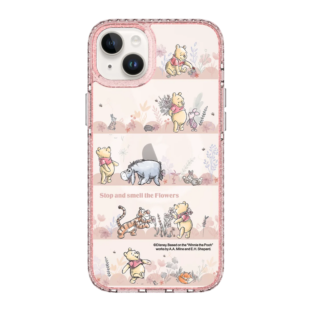 5905-iphone-14-plus-golden-case-magsafe-compatible-pink-glitter