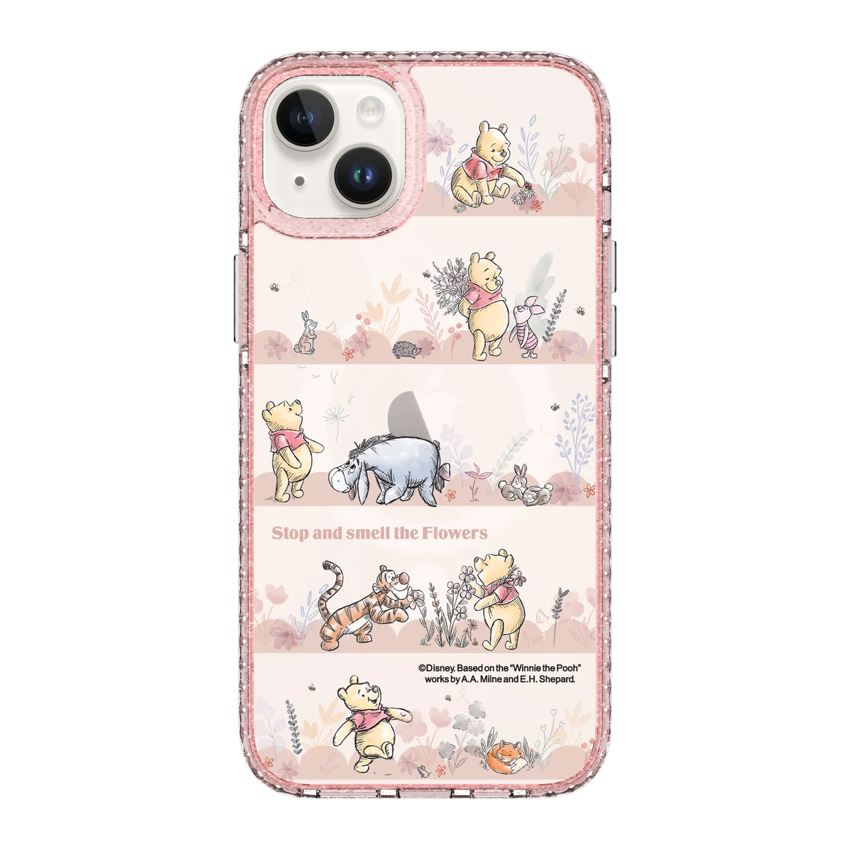 5905-iphone-14-plus-golden-case-magsafe-compatible-pink-glitter