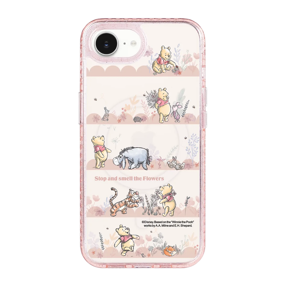 5905-iphone-16-e-golden-case-magsafe-compatible-pink-glitter