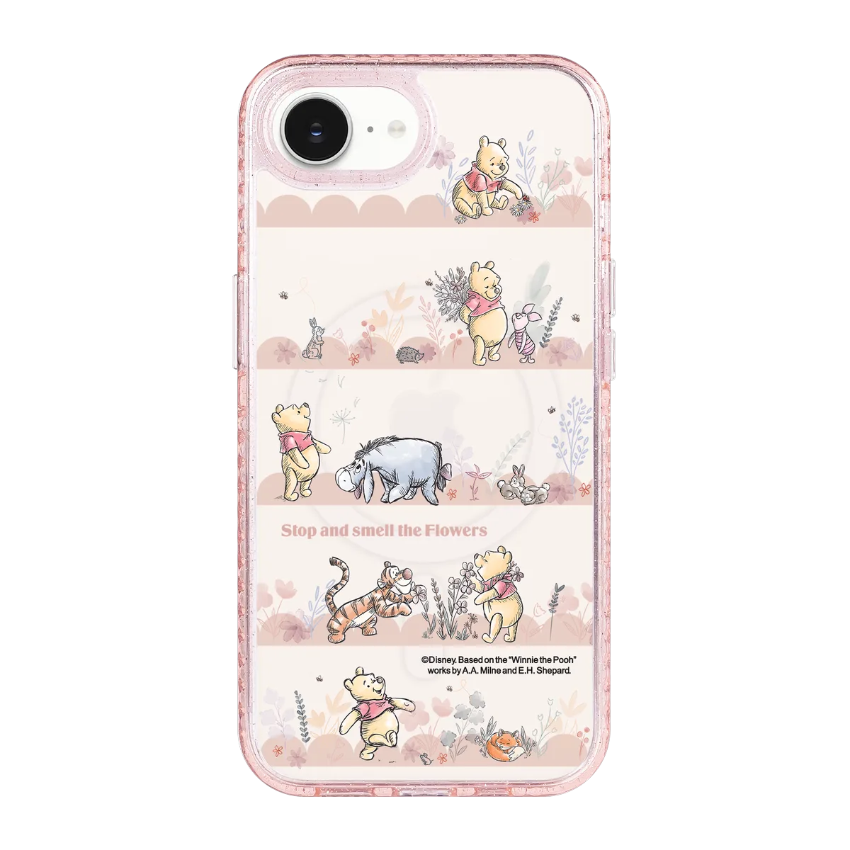 5905-iphone-16-e-golden-case-magsafe-compatible-pink-glitter