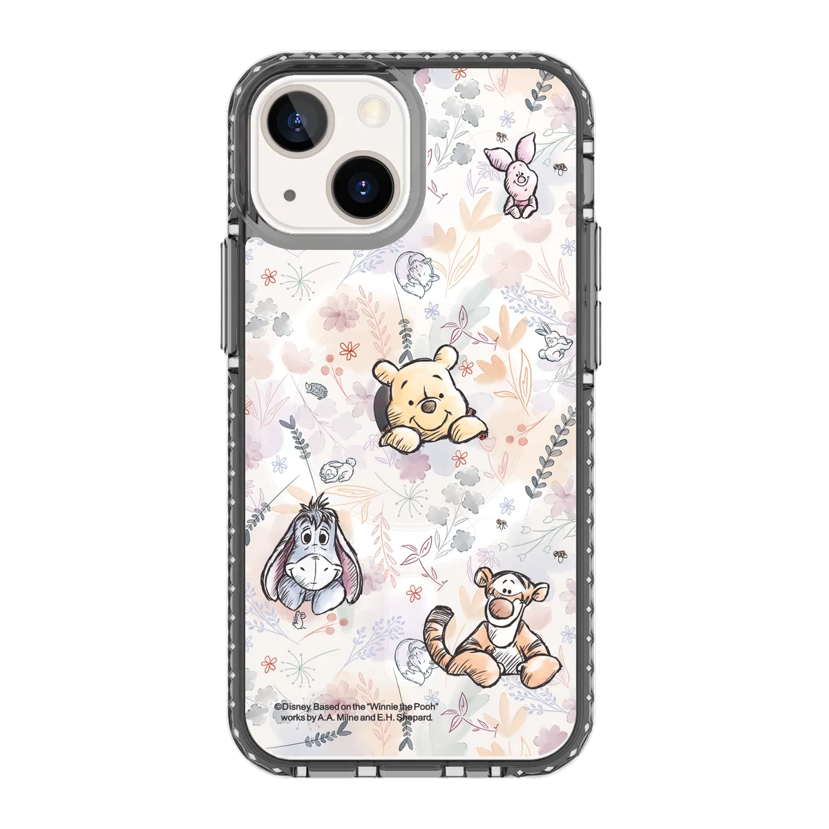 5906-iphone-13-mini-golden-case-magsafe-compatible-transparent-black