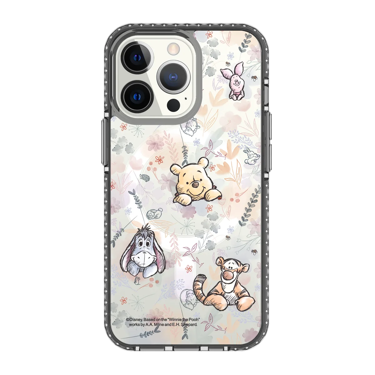 5906-iphone-13-pro-golden-case-magsafe-compatible-transparent-black