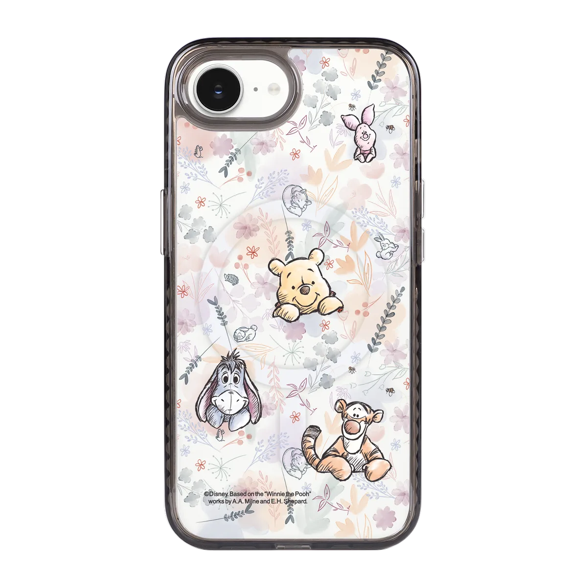 5906-iphone-16-e-golden-case-magsafe-compatible-transparent-black