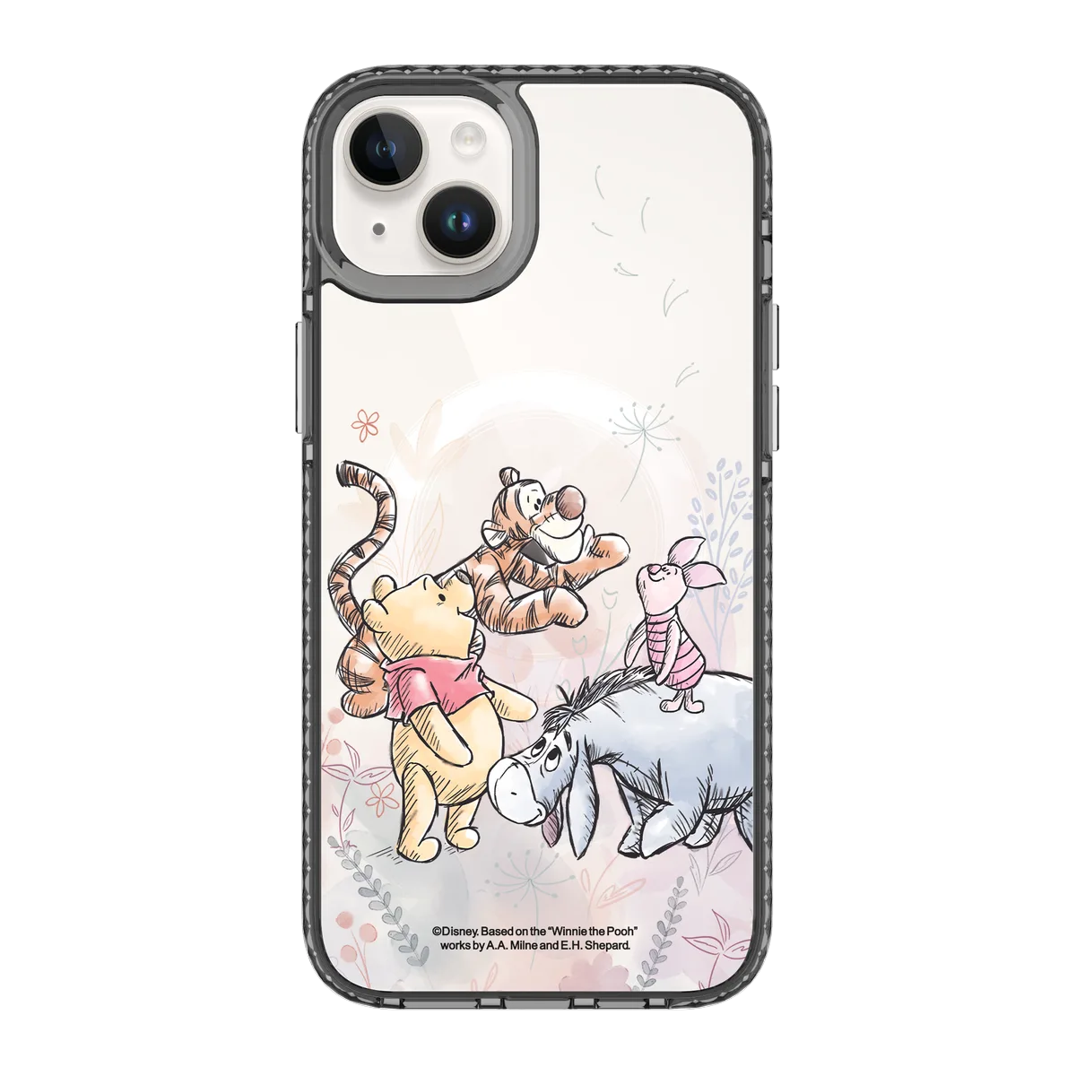 5907-iphone-14-plus-golden-case-magsafe-compatible-transparent-black