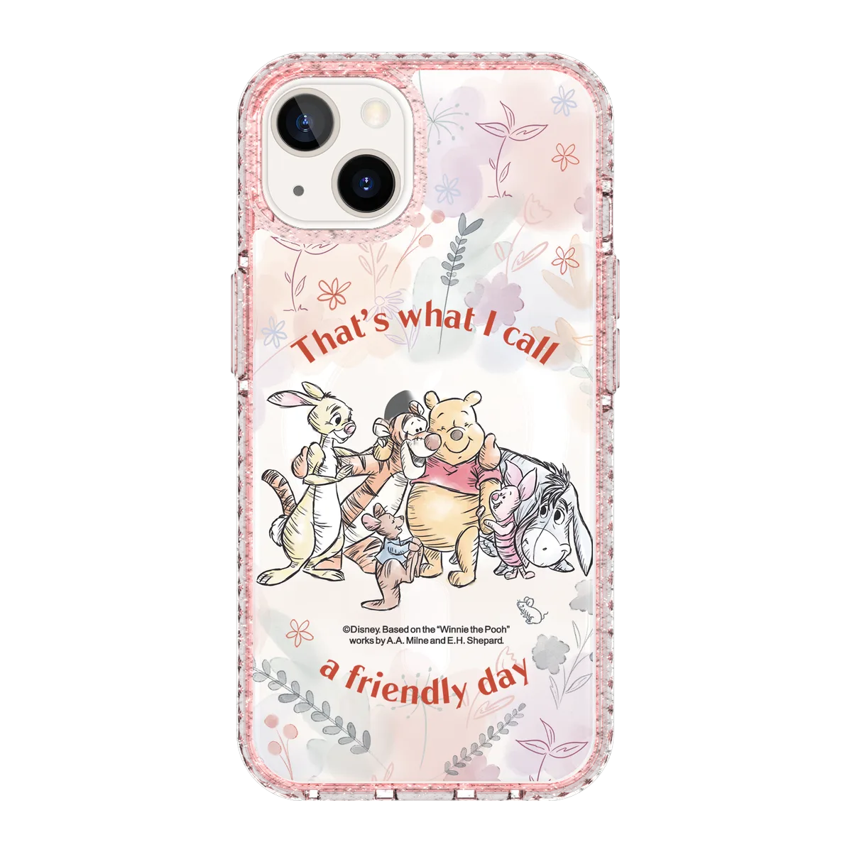 5908-iphone-13-golden-case-magsafe-compatible-pink-glitter