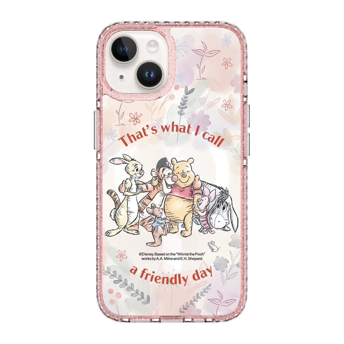 5908-iphone-14-golden-case-magsafe-compatible-pink-glitter