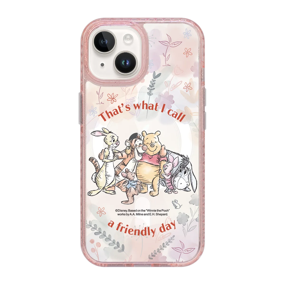 5908-iphone-15-golden-case-magsafe-compatible-pink-glitter
