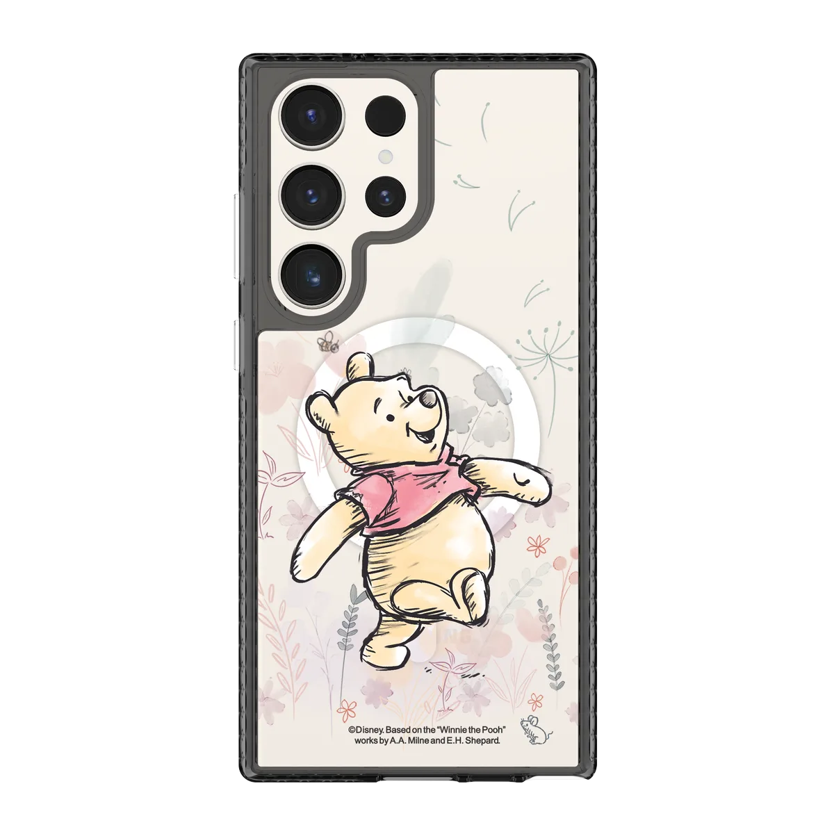 5909-galaxy-s23-ultra-golden-case-magsafe-compatible-transparent-black