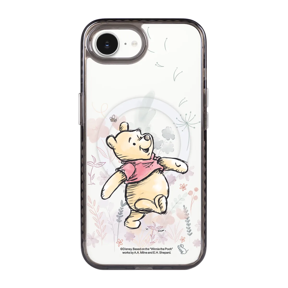5909-iphone-16-e-golden-case-magsafe-compatible-transparent-black