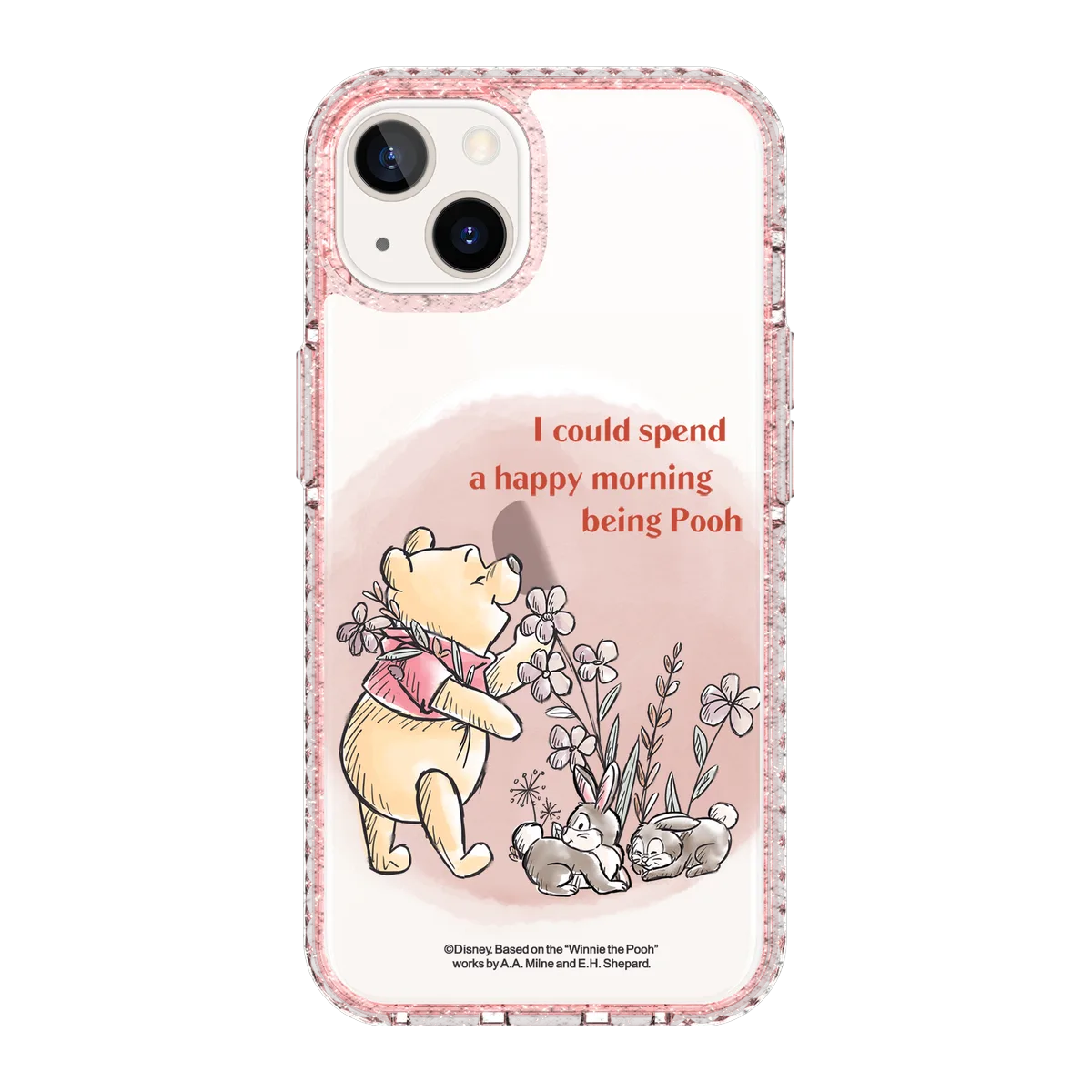 5910-iphone-13-golden-case-magsafe-compatible-pink-glitter