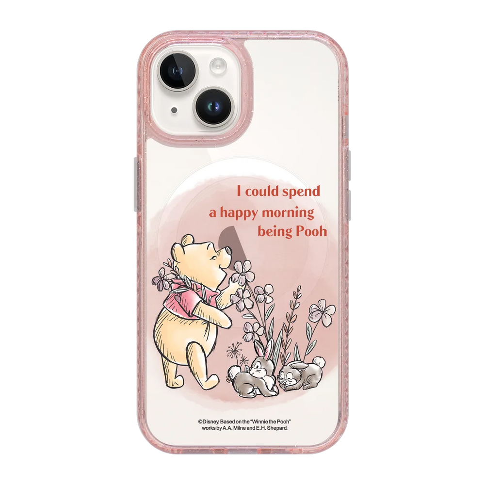 5910-iphone-15-golden-case-magsafe-compatible-pink-glitter