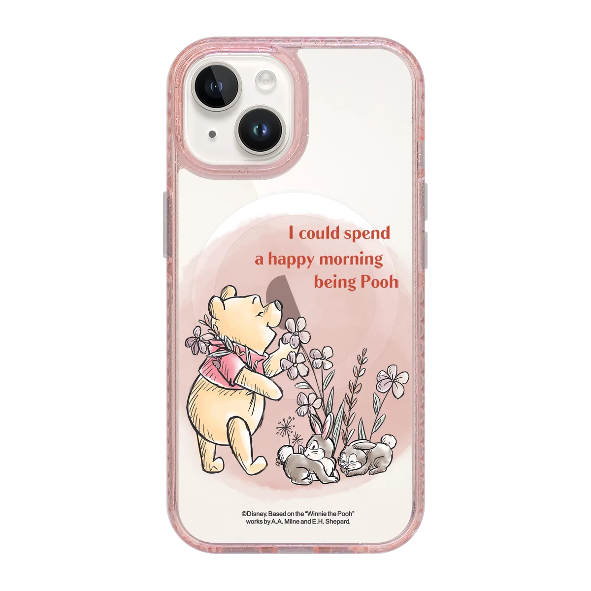 5910-iphone-15-golden-case-magsafe-compatible-pink-glitter