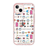 5917-iphone-13-golden-case-magsafe-compatible-pink-glitter