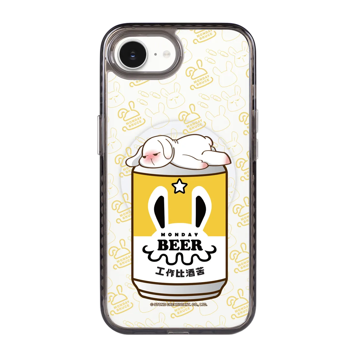 5921-iphone-16-e-golden-case-magsafe-compatible-transparent-black