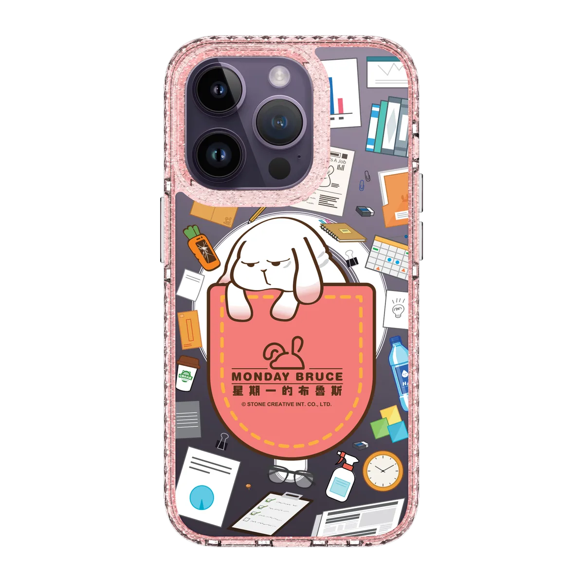 5922-iphone-14-pro-golden-case-magsafe-compatible-pink-glitter