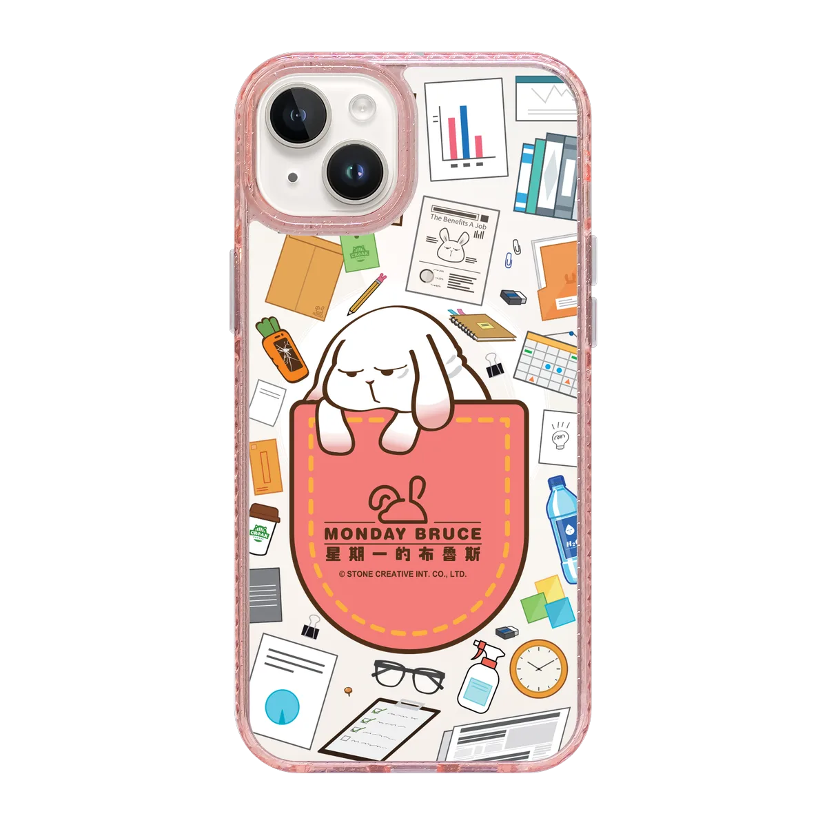 5922-iphone-15-plus-golden-case-magsafe-compatible-pink-glitter