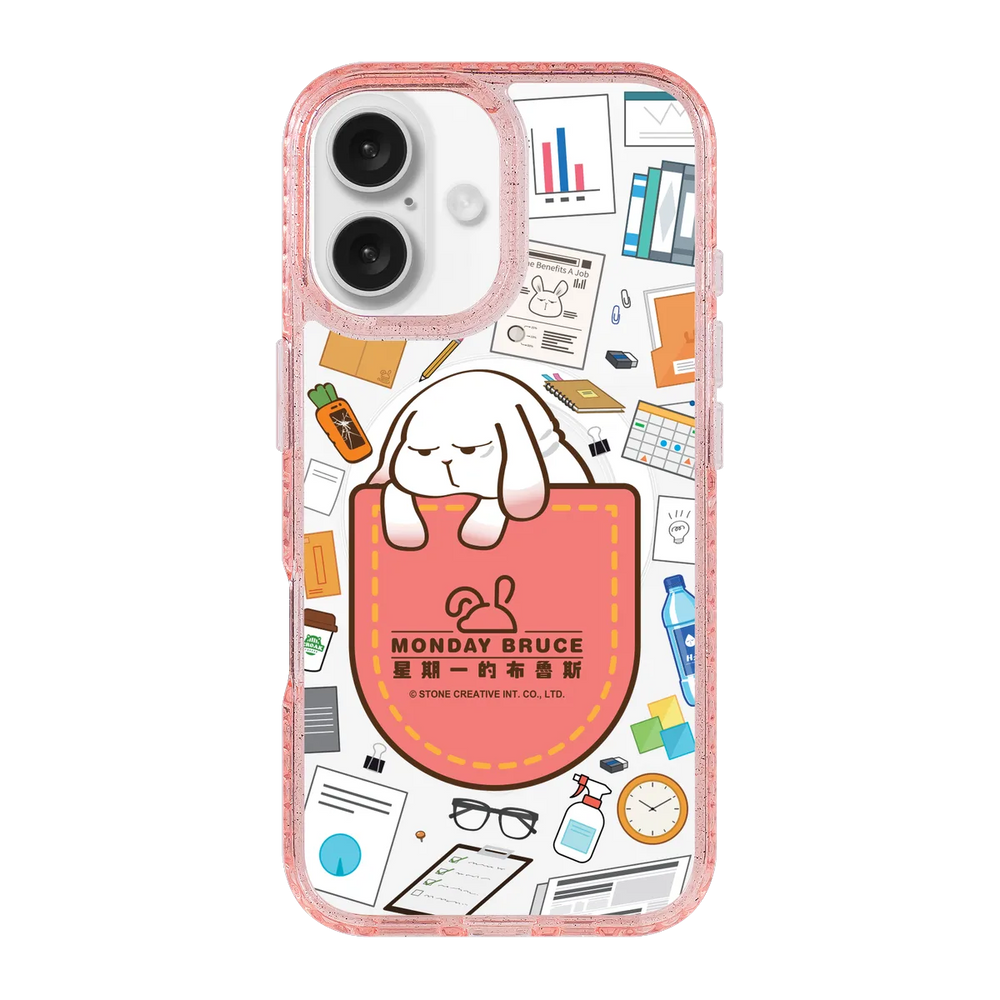 5922-iphone-16-golden-case-magsafe-compatible-pink-glitter