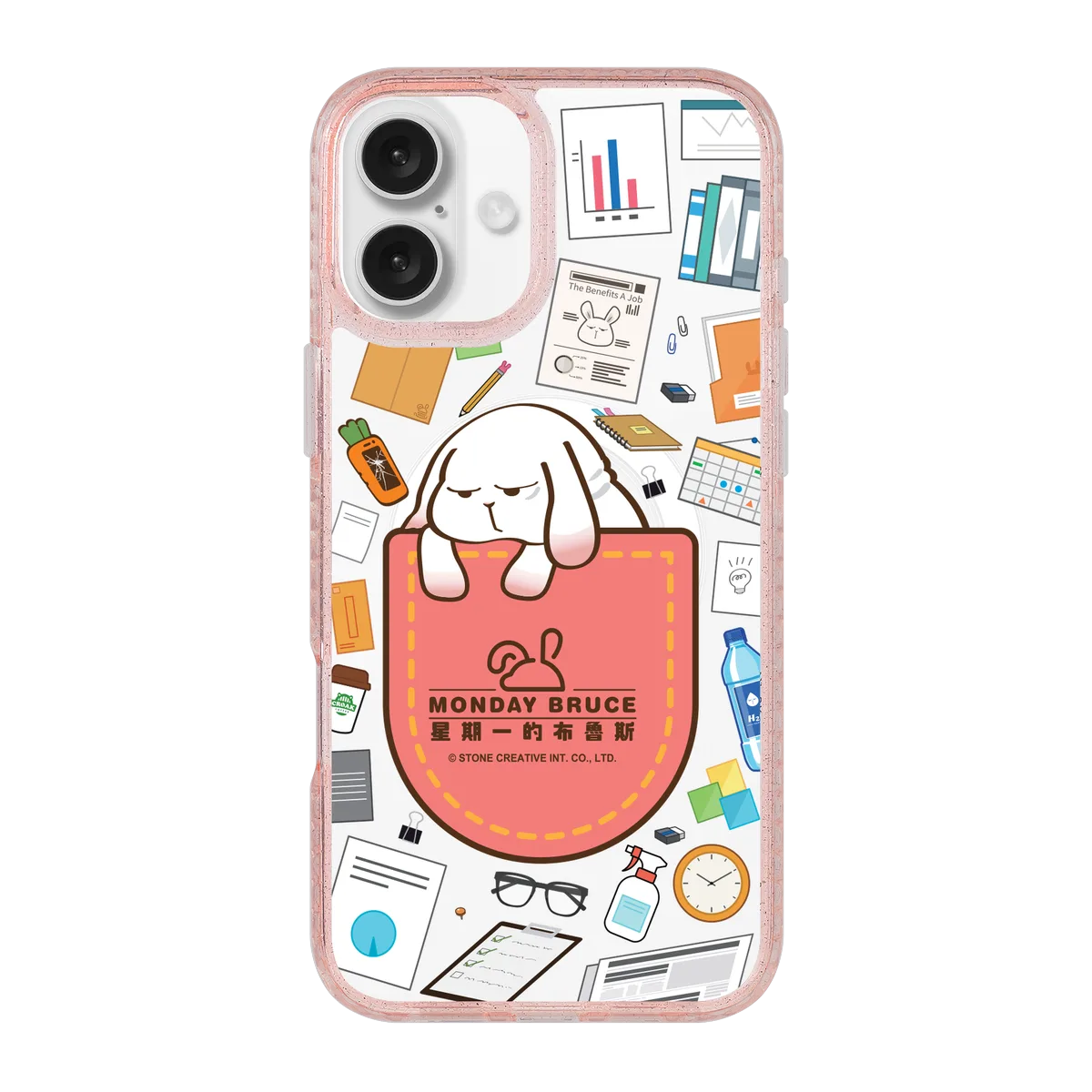 5922-iphone-16-plus-golden-case-magsafe-compatible-pink-glitter
