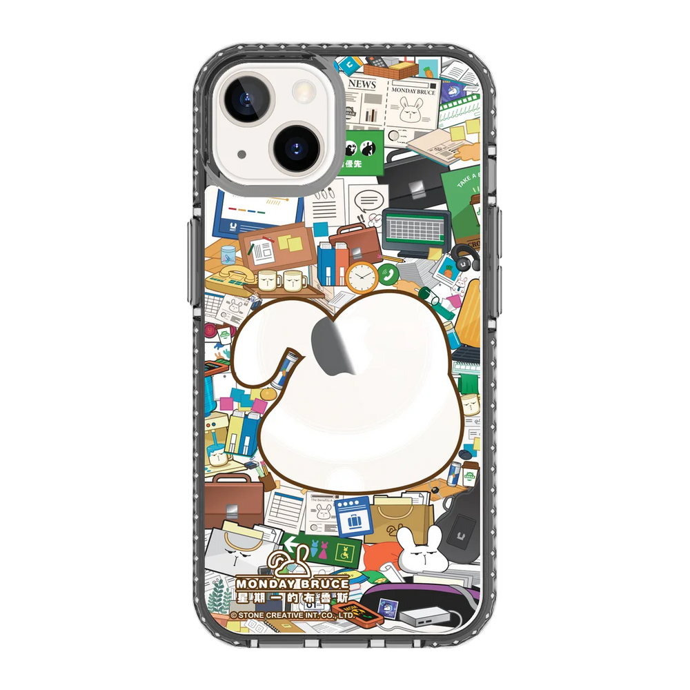 5923-iphone-13-golden-case-magsafe-compatible-transparent-black