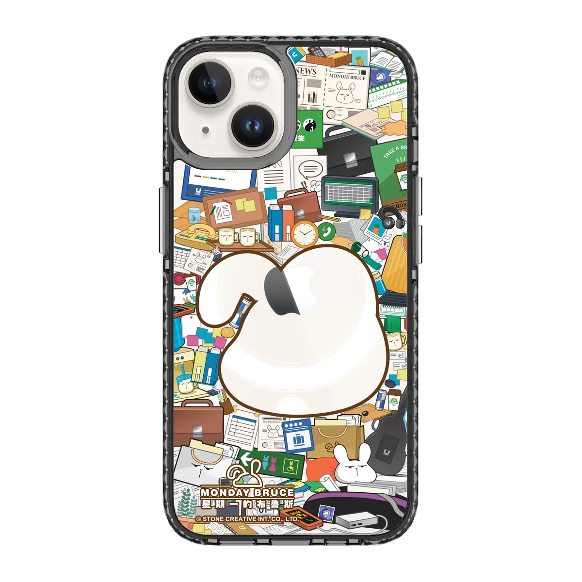 5923-iphone-14-golden-case-magsafe-compatible-transparent-black