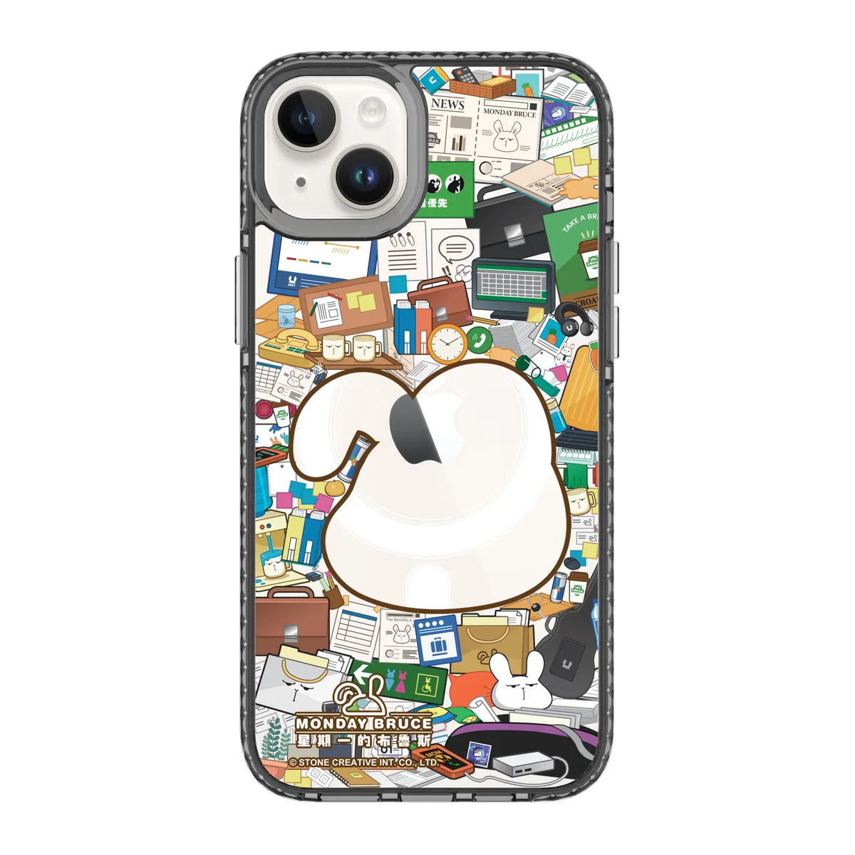 5923-iphone-14-plus-golden-case-magsafe-compatible-transparent-black