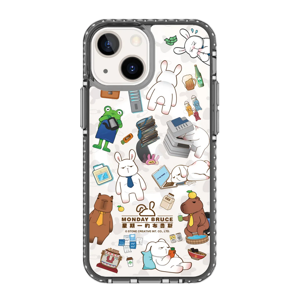5924-iphone-13-mini-golden-case-magsafe-compatible-transparent-black