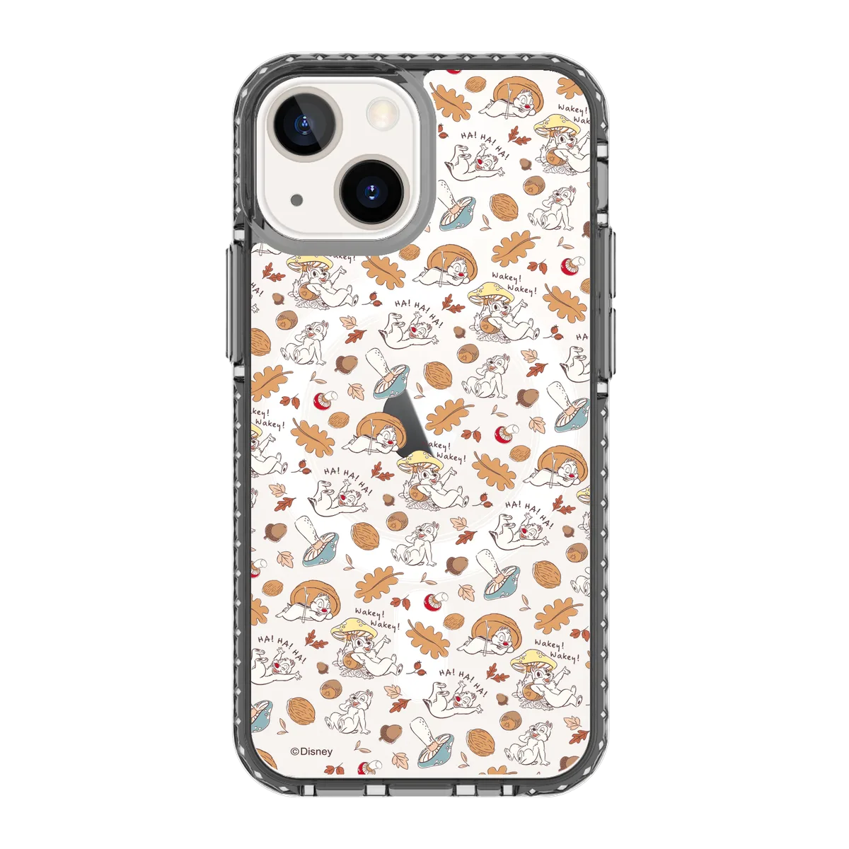 5930-iphone-13-mini-golden-case-magsafe-compatible-transparent-black