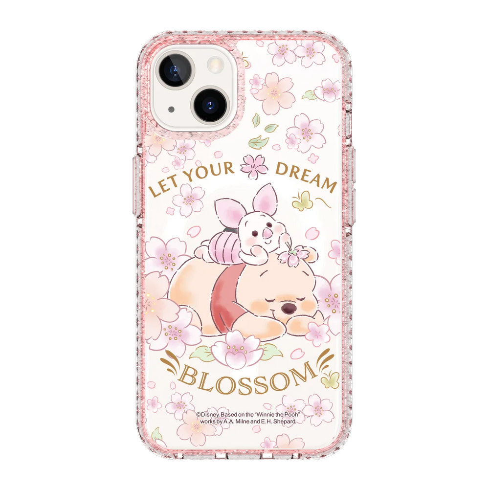 5938-iphone-13-golden-case-magsafe-compatible-pink-glitter